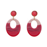 Ohrringe - faszinierend oval 2 - Fox by Ren